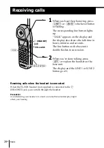 Preview for 28 page of Sony SPP-A972 - Cordless Telephone With Answering System Operating Instructions Manual