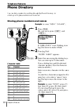 Preview for 32 page of Sony SPP-A972 - Cordless Telephone With Answering System Operating Instructions Manual