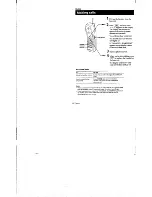 Предварительный просмотр 20 страницы Sony SPP-A973 - Cordless Telephone With Answering System Operating Instructions Manual