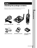 Предварительный просмотр 5 страницы Sony SPP-A974 Operating Instructions Manual