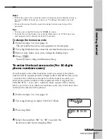 Предварительный просмотр 13 страницы Sony SPP-A974 Operating Instructions Manual