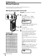 Предварительный просмотр 22 страницы Sony SPP-A974 Operating Instructions Manual