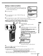 Предварительный просмотр 25 страницы Sony SPP-A974 Operating Instructions Manual