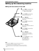 Предварительный просмотр 28 страницы Sony SPP-A974 Operating Instructions Manual