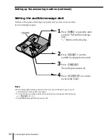 Предварительный просмотр 32 страницы Sony SPP-A974 Operating Instructions Manual