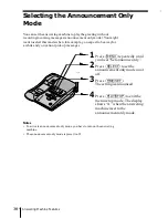 Предварительный просмотр 36 страницы Sony SPP-A974 Operating Instructions Manual