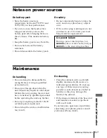 Предварительный просмотр 51 страницы Sony SPP-A974 Operating Instructions Manual