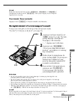 Предварительный просмотр 85 страницы Sony SPP-A974 Operating Instructions Manual