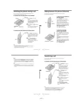 Preview for 11 page of Sony SPP-A985 - Cordless Telephone With Answering System Service Manual