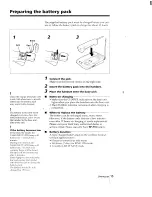 Preview for 15 page of Sony SPP-AQ25 Primary Operating Instructions Manual