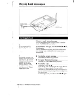 Preview for 28 page of Sony SPP-AQ25 Primary Operating Instructions Manual