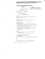 Предварительный просмотр 28 страницы Sony SPP-AQ600 Operating Instructions Manual