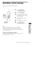 Предварительный просмотр 33 страницы Sony SPP-AQ600 Operating Instructions Manual