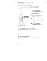 Предварительный просмотр 38 страницы Sony SPP-AQ600 Operating Instructions Manual