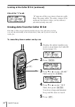 Предварительный просмотр 25 страницы Sony SPP-ID300 Operating Instructions Manual