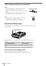 Preview for 11 page of Sony SPP-ID400 Operating Instructions Manual