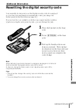 Preview for 34 page of Sony SPP-ID400 Operating Instructions Manual