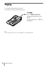 Preview for 30 page of Sony SPP-ID970 - Cordless Telephone Operating Instructions Manual