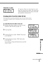 Preview for 33 page of Sony SPP-ID970 - Cordless Telephone Operating Instructions Manual