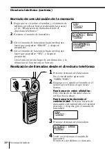 Preview for 72 page of Sony SPP-ID970 - Cordless Telephone Operating Instructions Manual