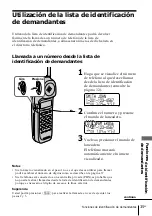 Preview for 81 page of Sony SPP-ID970 - Cordless Telephone Operating Instructions Manual