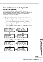 Preview for 83 page of Sony SPP-ID970 - Cordless Telephone Operating Instructions Manual