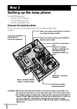 Предварительный просмотр 8 страницы Sony SPP-ID975 - Cordless Telephone Operating Instructions Manual