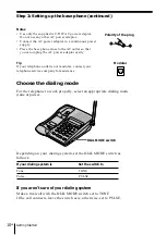 Предварительный просмотр 10 страницы Sony SPP-ID975 - Cordless Telephone Operating Instructions Manual