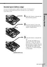 Предварительный просмотр 13 страницы Sony SPP-ID975 - Cordless Telephone Operating Instructions Manual