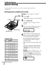 Предварительный просмотр 26 страницы Sony SPP-ID975 - Cordless Telephone Operating Instructions Manual