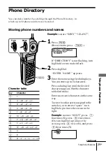 Предварительный просмотр 29 страницы Sony SPP-ID975 - Cordless Telephone Operating Instructions Manual