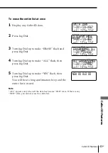 Предварительный просмотр 43 страницы Sony SPP-ID975 - Cordless Telephone Operating Instructions Manual