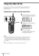 Предварительный просмотр 44 страницы Sony SPP-ID975 - Cordless Telephone Operating Instructions Manual