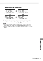 Предварительный просмотр 47 страницы Sony SPP-ID975 - Cordless Telephone Operating Instructions Manual