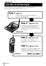 Предварительный просмотр 62 страницы Sony SPP-ID975 - Cordless Telephone Operating Instructions Manual