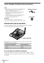 Предварительный просмотр 66 страницы Sony SPP-ID975 - Cordless Telephone Operating Instructions Manual