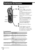 Предварительный просмотр 76 страницы Sony SPP-ID975 - Cordless Telephone Operating Instructions Manual