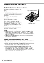 Предварительный просмотр 78 страницы Sony SPP-ID975 - Cordless Telephone Operating Instructions Manual