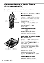 Предварительный просмотр 92 страницы Sony SPP-ID975 - Cordless Telephone Operating Instructions Manual