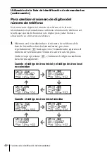 Предварительный просмотр 102 страницы Sony SPP-ID975 - Cordless Telephone Operating Instructions Manual