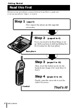 Предварительный просмотр 4 страницы Sony SPP-ID976 Operating Instructions Manual