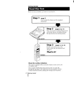 Предварительный просмотр 6 страницы Sony SPP-M920 Primary Operating Instructions Manual