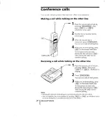 Предварительный просмотр 24 страницы Sony SPP-M920 Primary Operating Instructions Manual