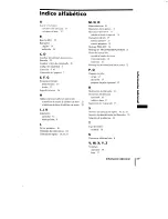 Предварительный просмотр 72 страницы Sony SPP-M920 Primary Operating Instructions Manual