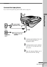 Предварительный просмотр 7 страницы Sony SPP-N1025 - Cordless Telephone Operating Instructions Manual