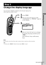 Предварительный просмотр 11 страницы Sony SPP-N1025 - Cordless Telephone Operating Instructions Manual