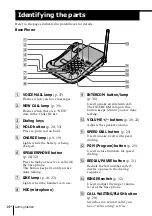 Предварительный просмотр 14 страницы Sony SPP-N1025 - Cordless Telephone Operating Instructions Manual