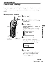 Предварительный просмотр 23 страницы Sony SPP-N1025 - Cordless Telephone Operating Instructions Manual