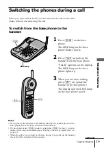 Предварительный просмотр 33 страницы Sony SPP-N1025 - Cordless Telephone Operating Instructions Manual