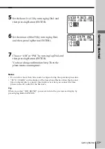 Предварительный просмотр 23 страницы Sony SPP-S2430 - Cordless Telephone Operating Instructions Manual